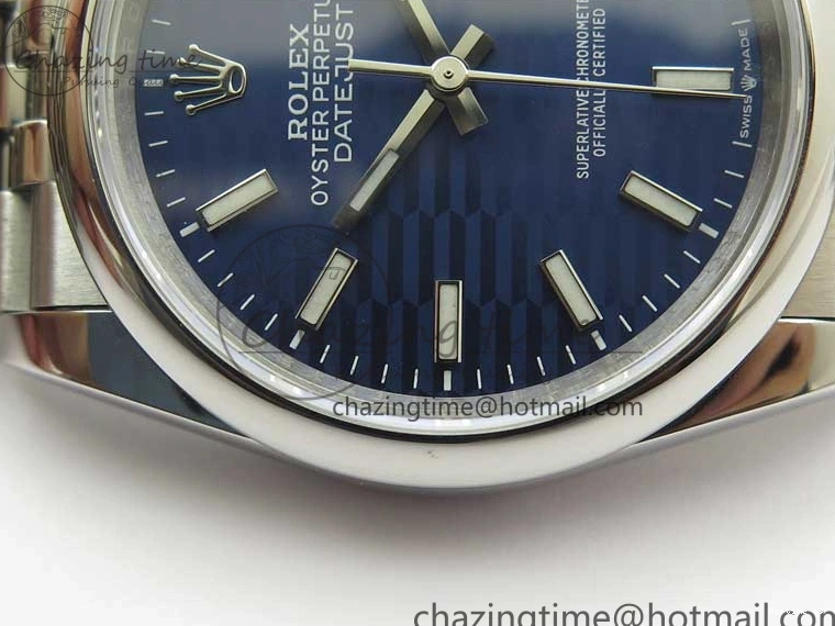 1231 DateJust 36 SS 126200 BP Maker 1:1 Best Edition New Blue Dial on Jubilee Bracelet Resilient 2529